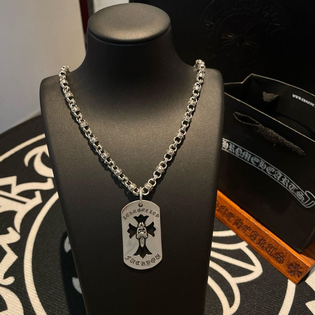 LuxluxHouse Best Quality Accessories Necklace Chrome Hearts