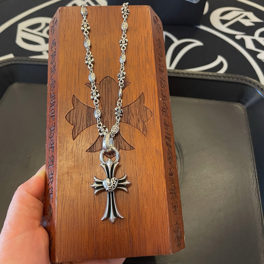 LuxluxHouse Best Quality Accessories Necklace Chrome Hearts