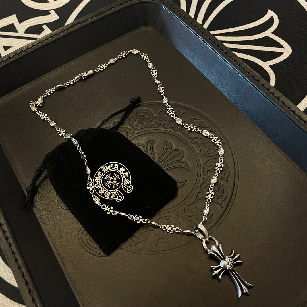 LuxluxHouse Best Quality Accessories Necklace Chrome Hearts