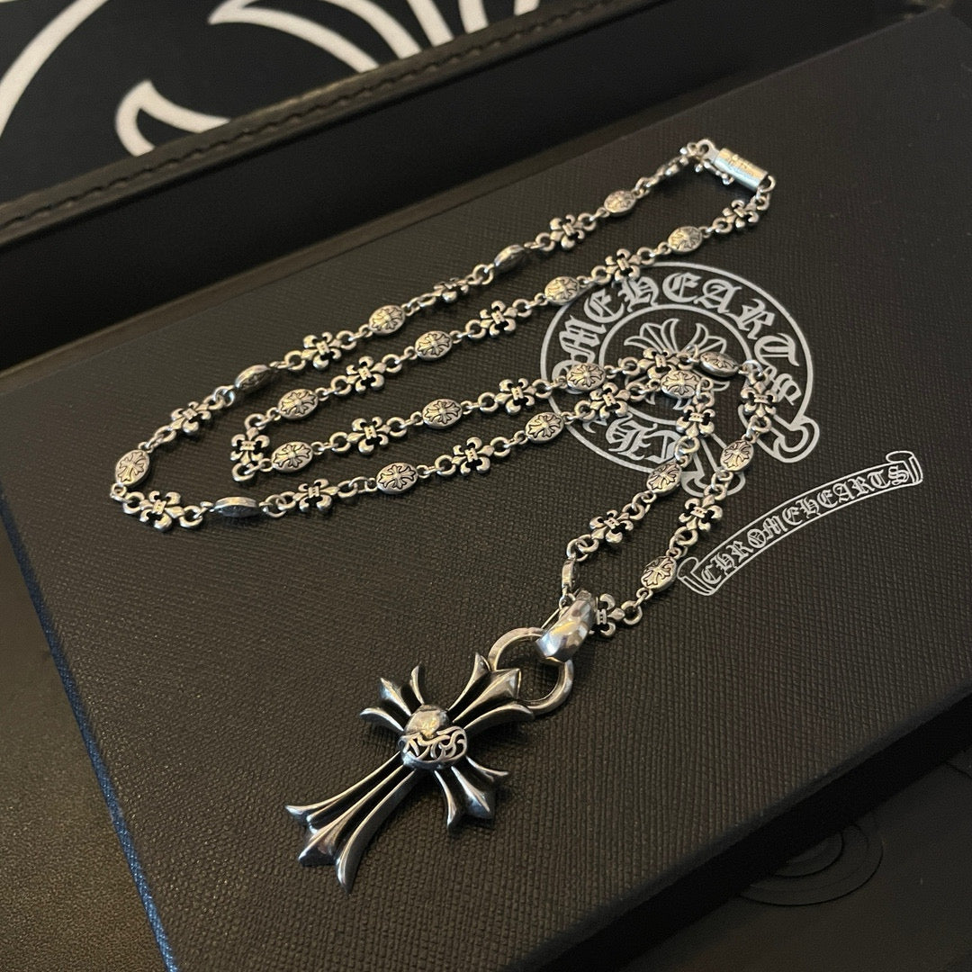LuxluxHouse Best Quality Accessories Necklace Chrome Hearts