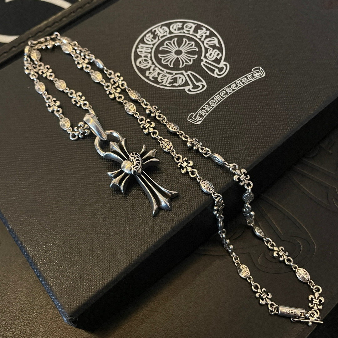 LuxluxHouse Best Quality Accessories Necklace Chrome Hearts