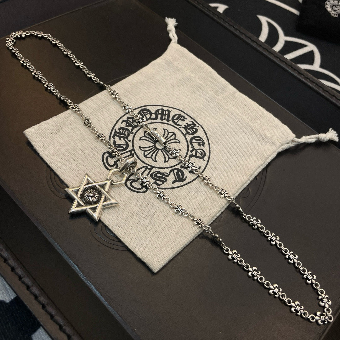LuxluxHouse Best Quality Accessories Necklace Chrome Hearts