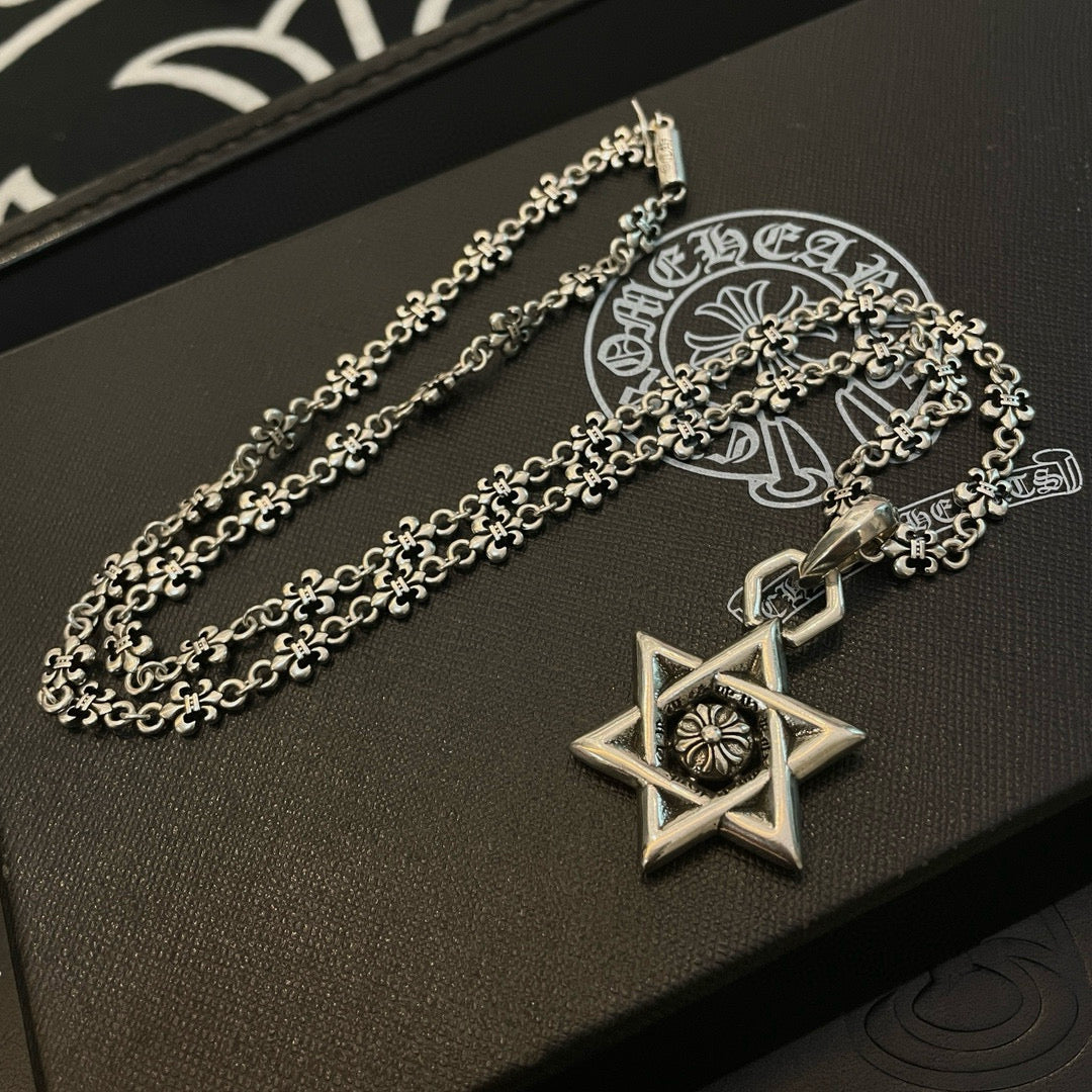 LuxluxHouse Best Quality Accessories Necklace Chrome Hearts
