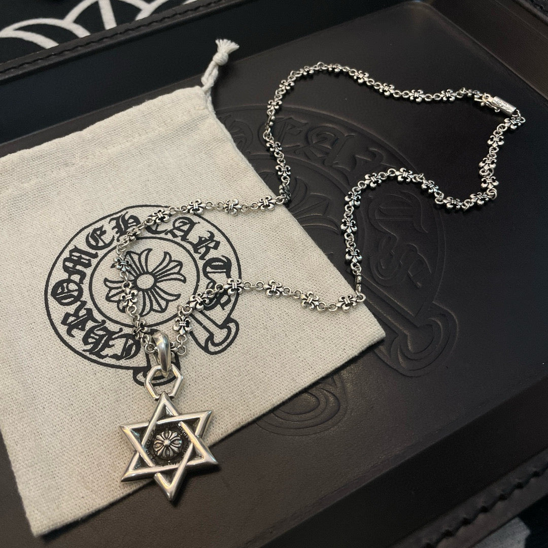 LuxluxHouse Best Quality Accessories Necklace Chrome Hearts