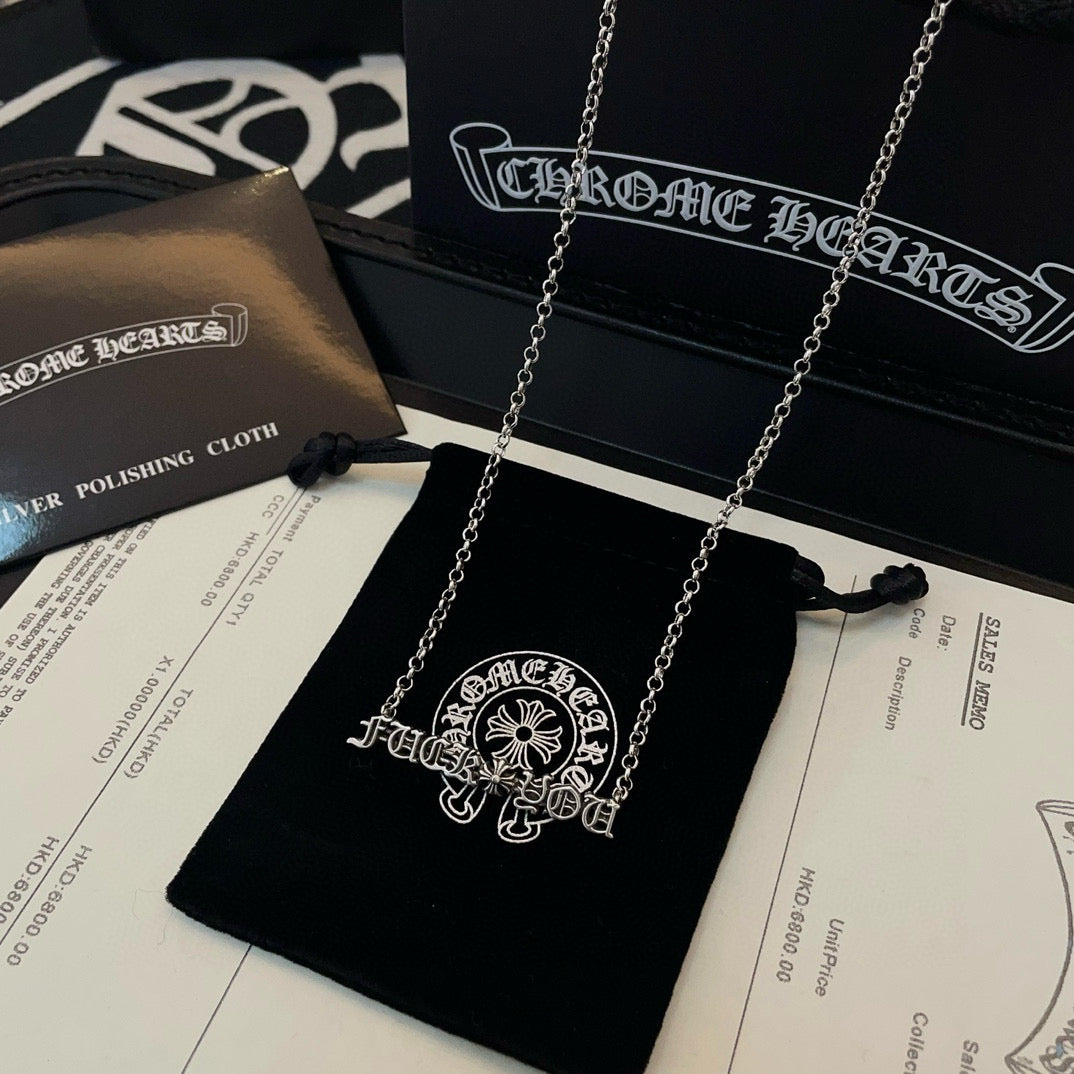 LuxluxHouse Best Quality Accessories Necklace Chrome Hearts