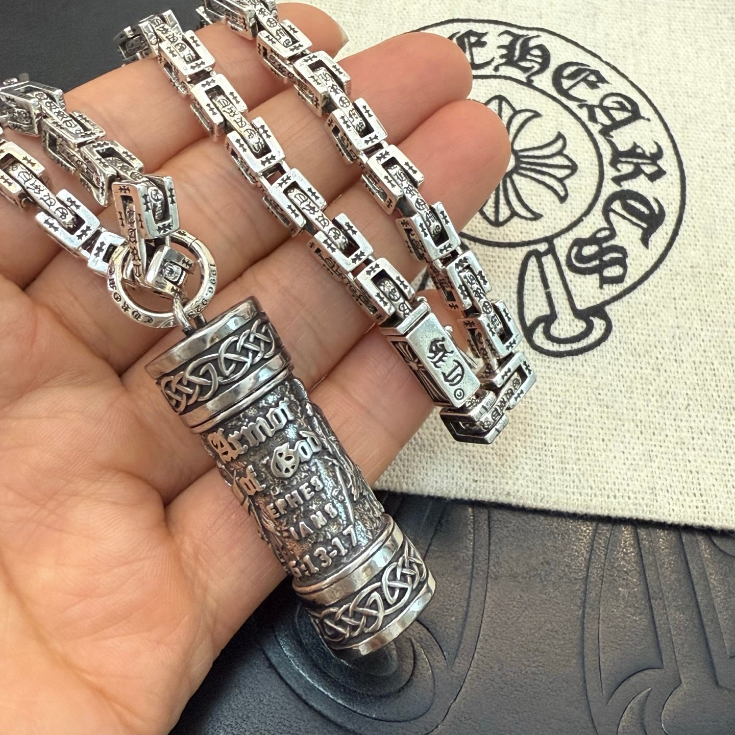 LuxluxHouse Best Quality Accessories Necklace Chrome Hearts