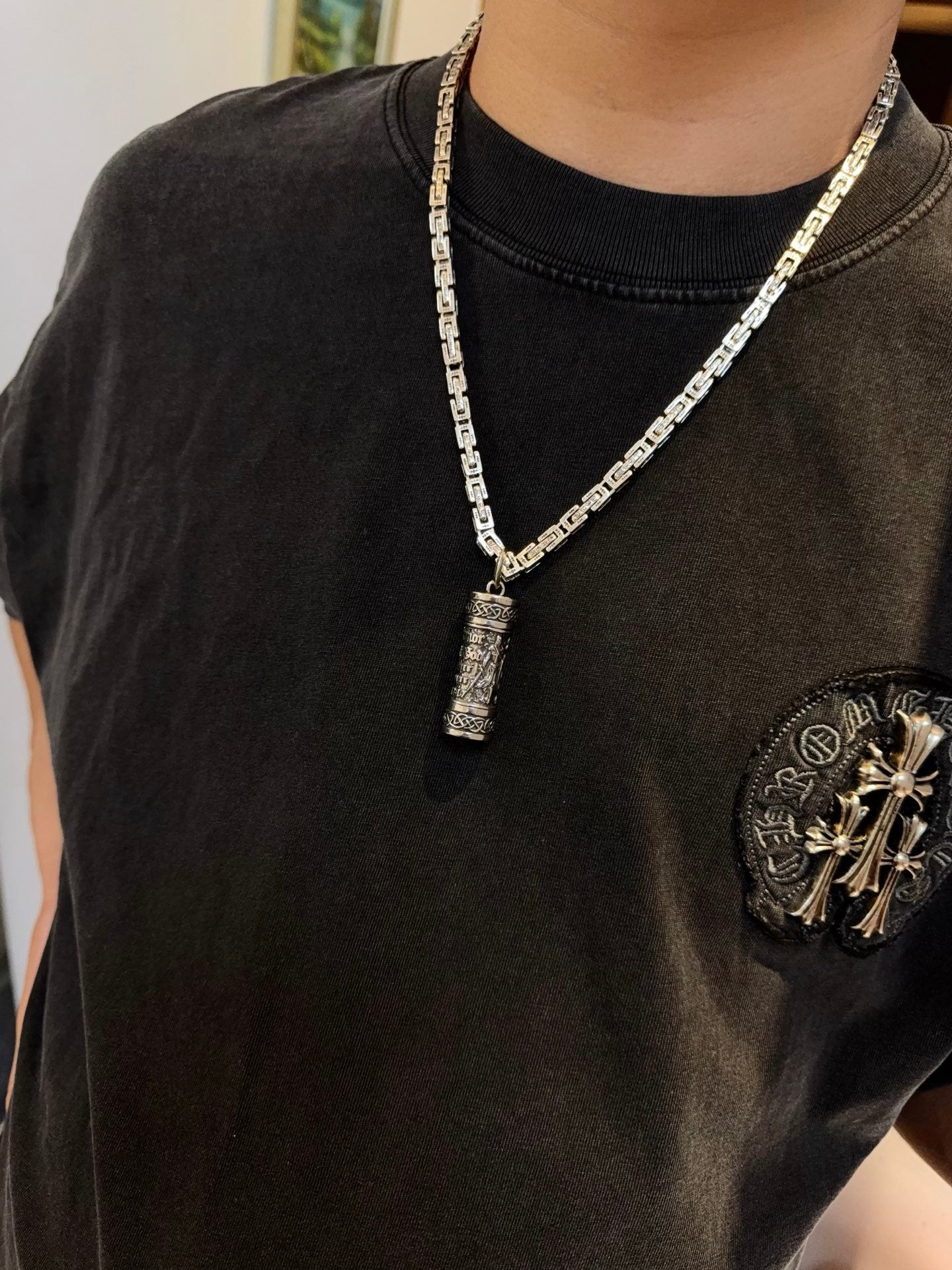 LuxluxHouse Best Quality Accessories Necklace Chrome Hearts