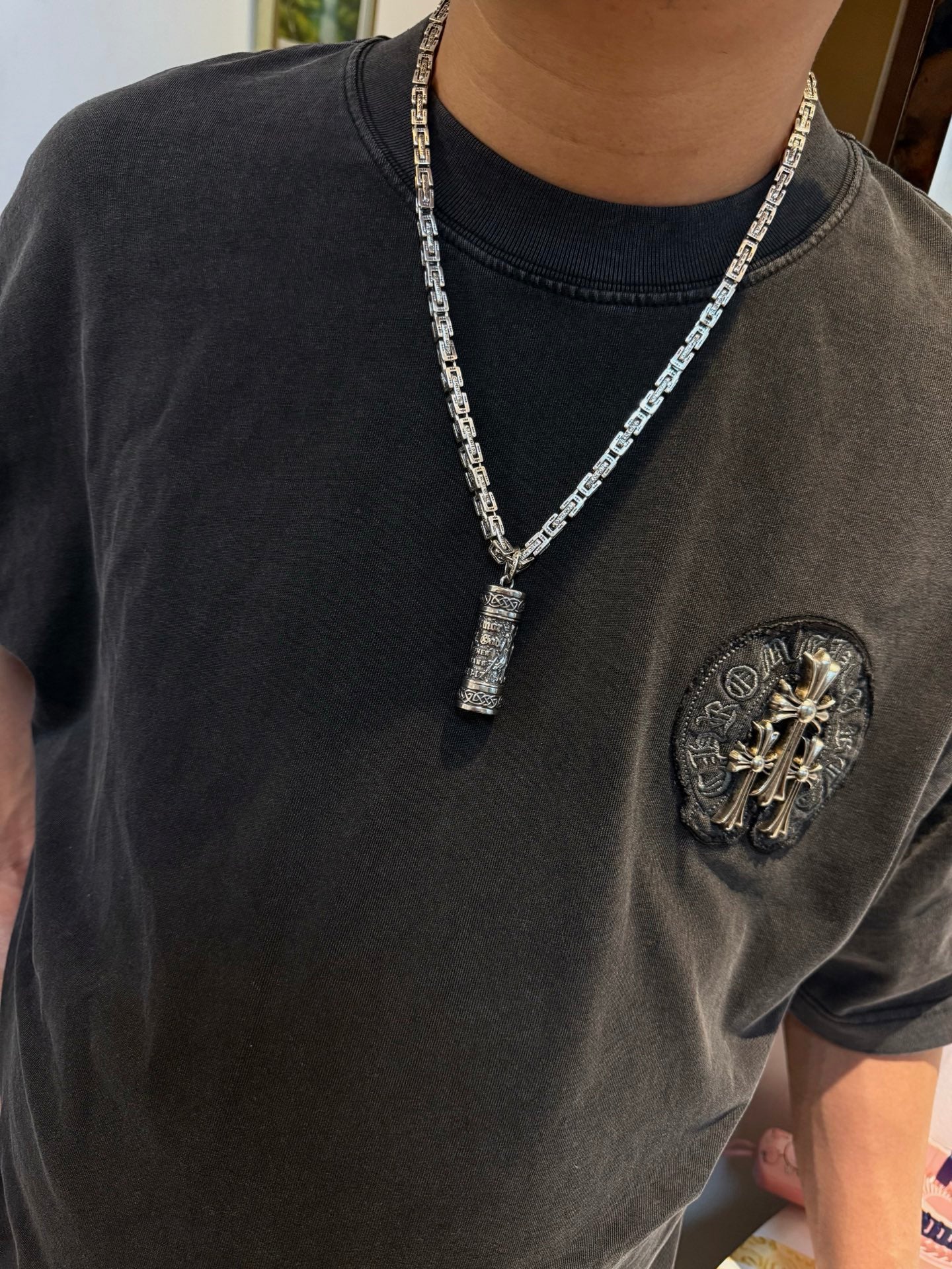 LuxluxHouse Best Quality Accessories Necklace Chrome Hearts