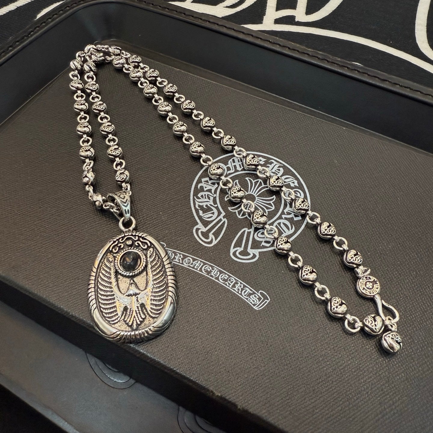 LuxluxHouse Best Quality Accessories Necklace Chrome Hearts