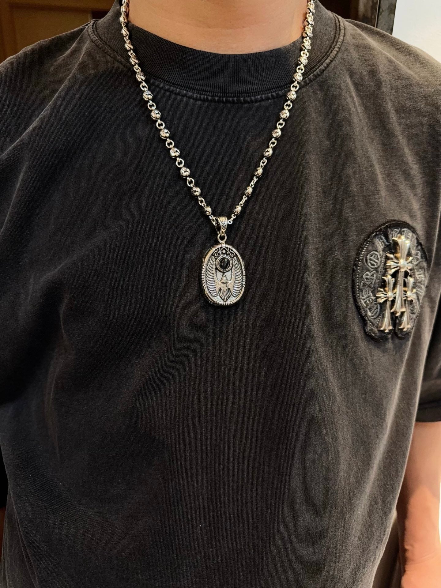 LuxluxHouse Best Quality Accessories Necklace Chrome Hearts