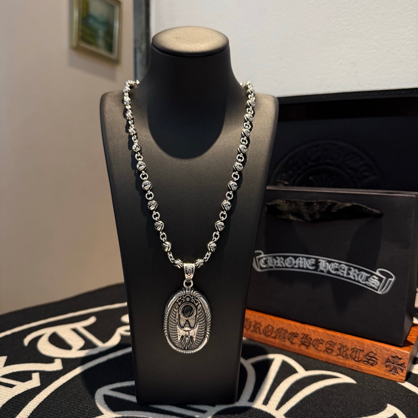 LuxluxHouse Best Quality Accessories Necklace Chrome Hearts