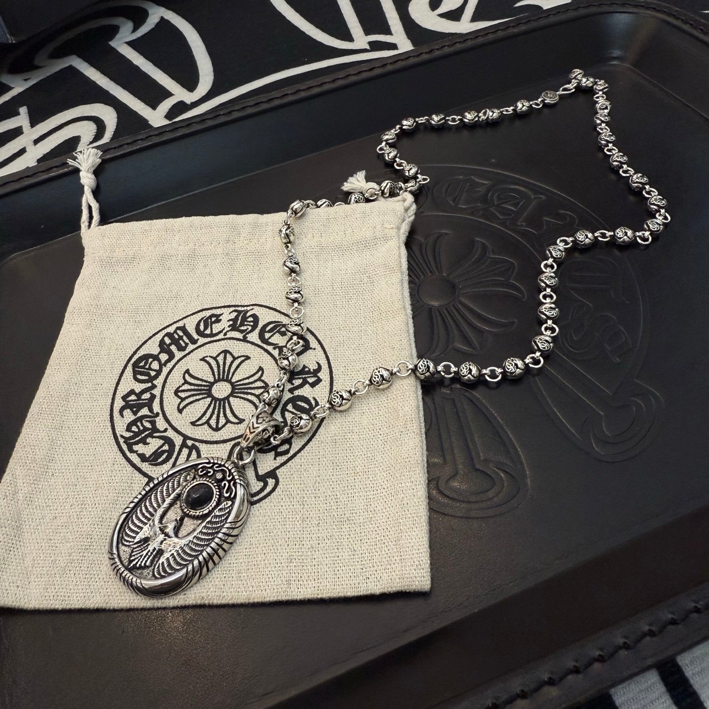 LuxluxHouse Best Quality Accessories Necklace Chrome Hearts