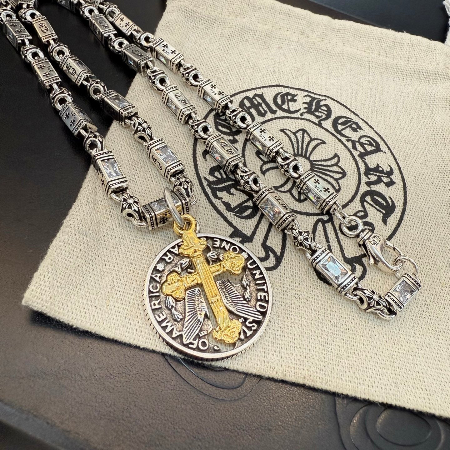 LuxluxHouse Best Quality Accessories Necklace Chrome Hearts