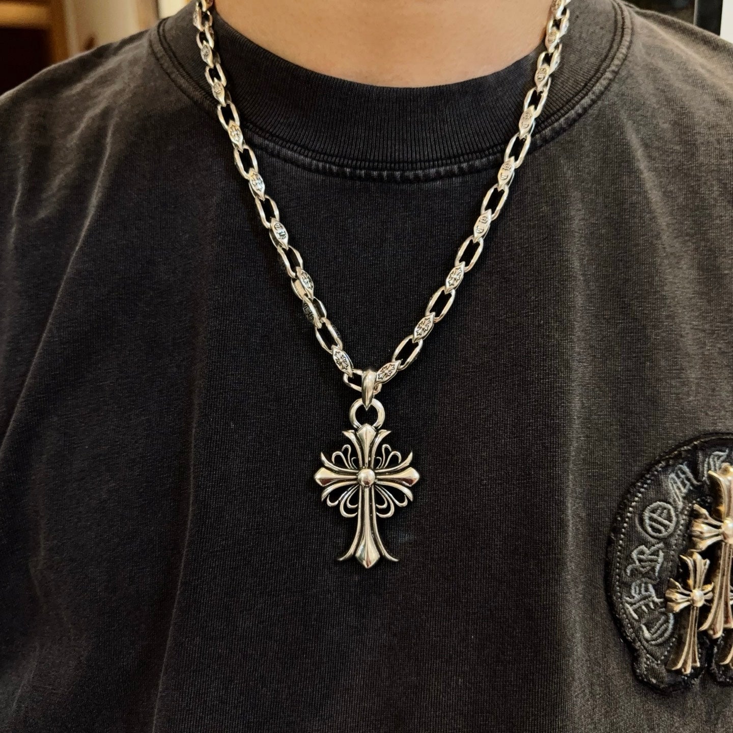 LuxluxHouse Best Quality Accessories Necklace Chrome Hearts