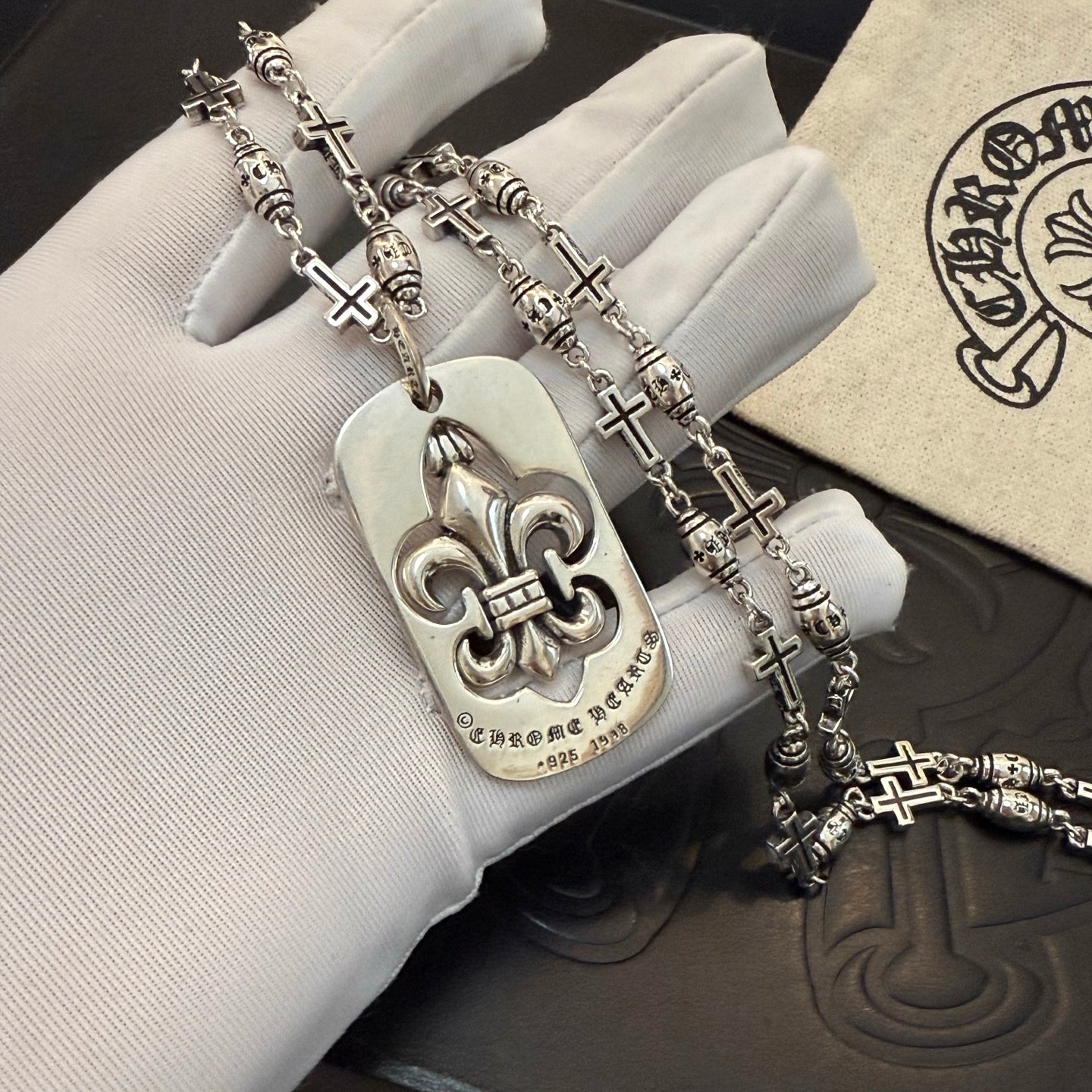 LuxluxHouse Best Quality Accessories Necklace Chrome Hearts
