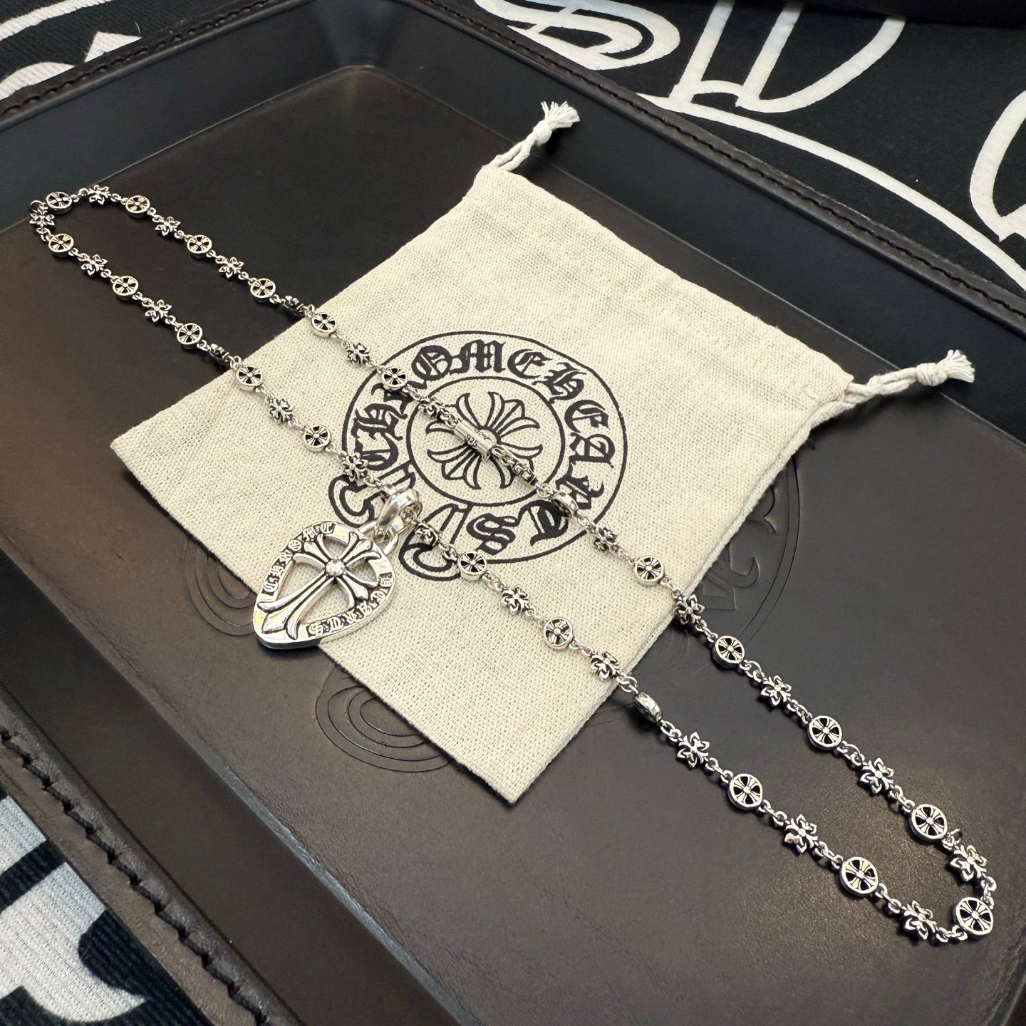 LuxluxHouse Best Quality Accessories Necklace Chrome Hearts