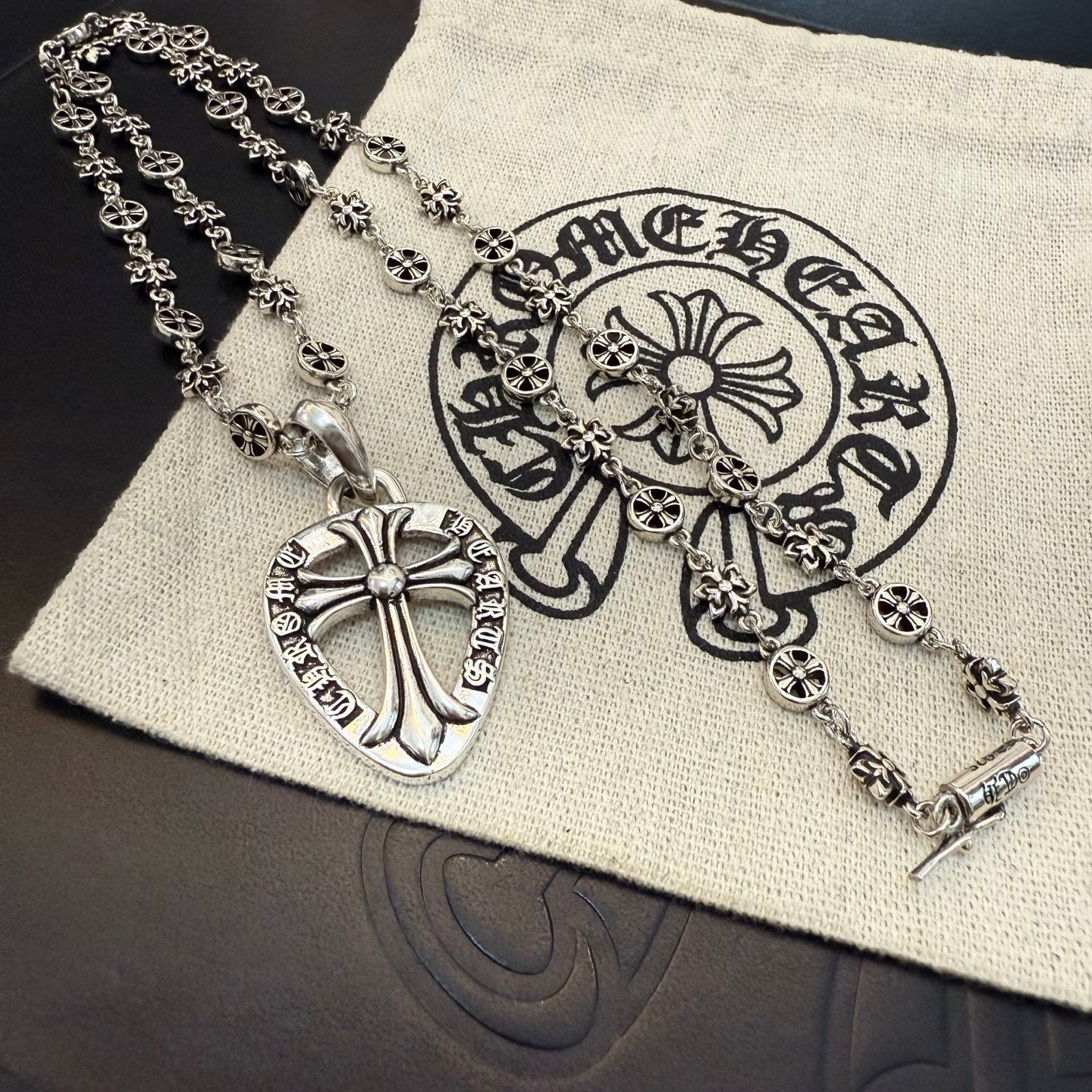LuxluxHouse Best Quality Accessories Necklace Chrome Hearts