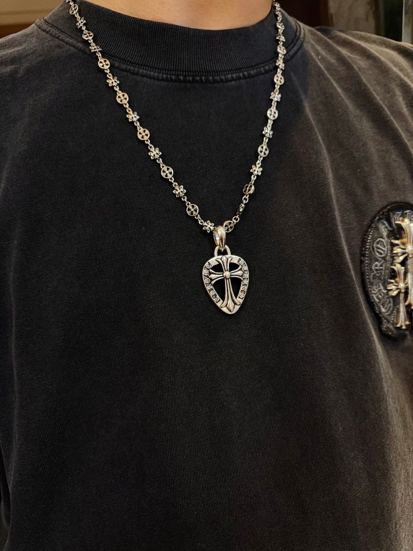 LuxluxHouse Best Quality Accessories Necklace Chrome Hearts