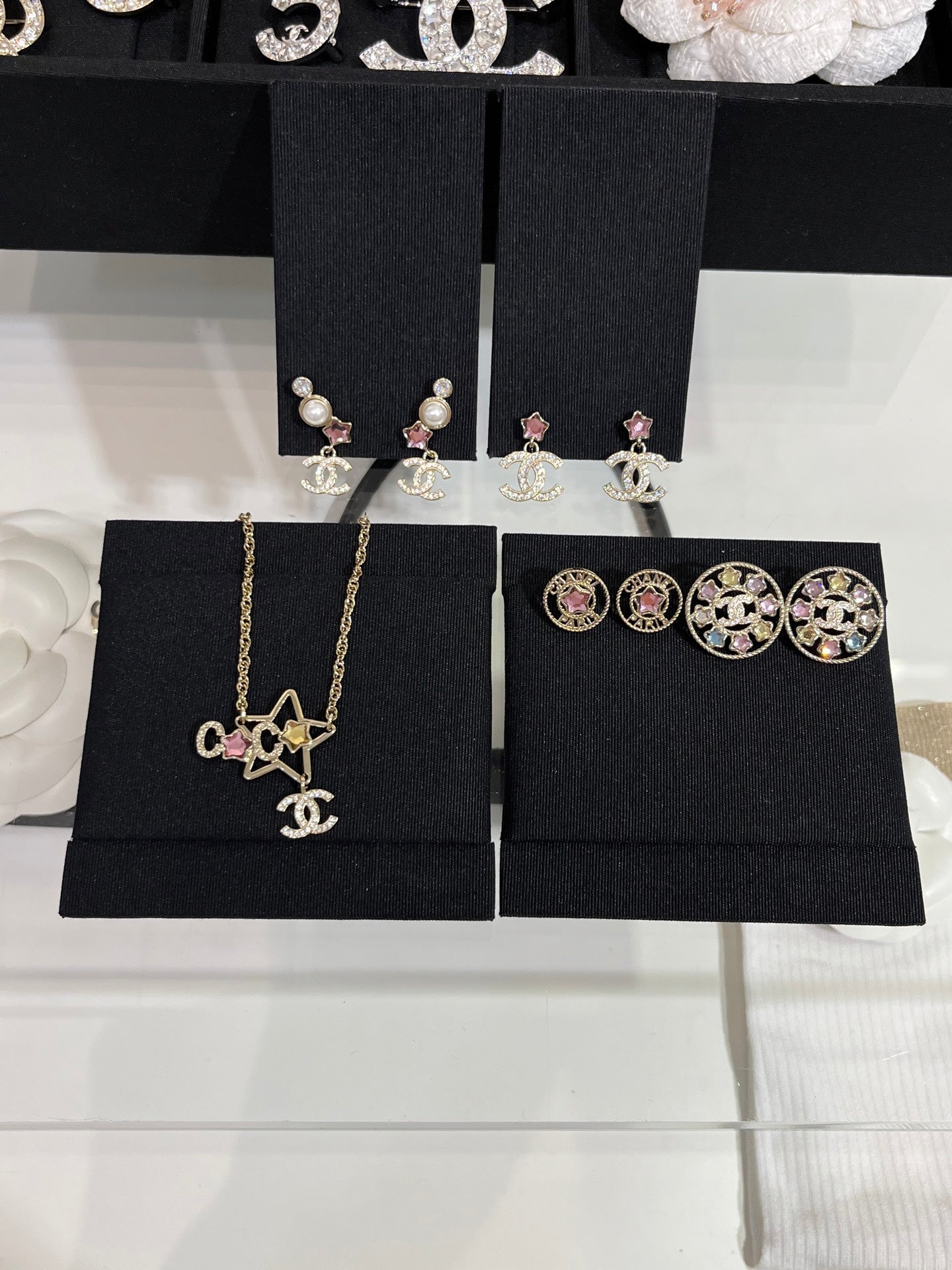 LuxluxHouse Best Quality Accessories Necklace Chanel Earrings