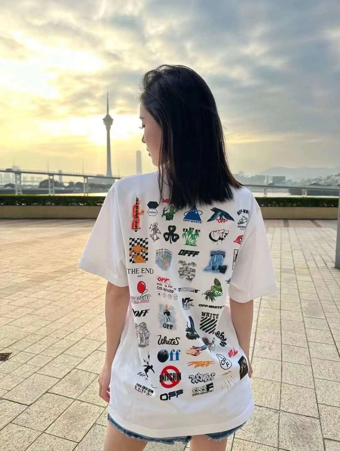 LuxluxHouse Best Quality Clothes Off White T-shirt