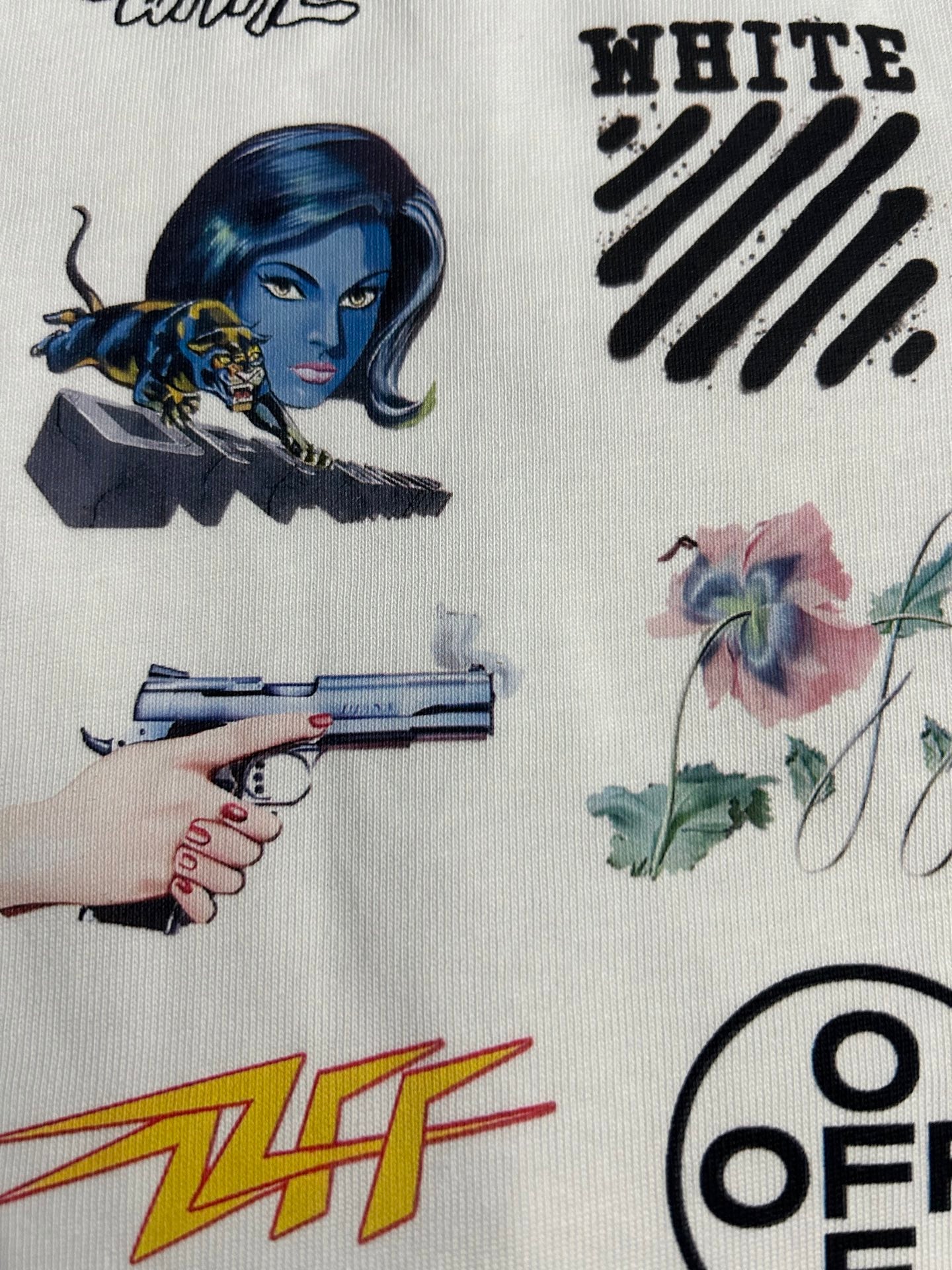 LuxluxHouse Best Quality Clothes Off White T-shirt