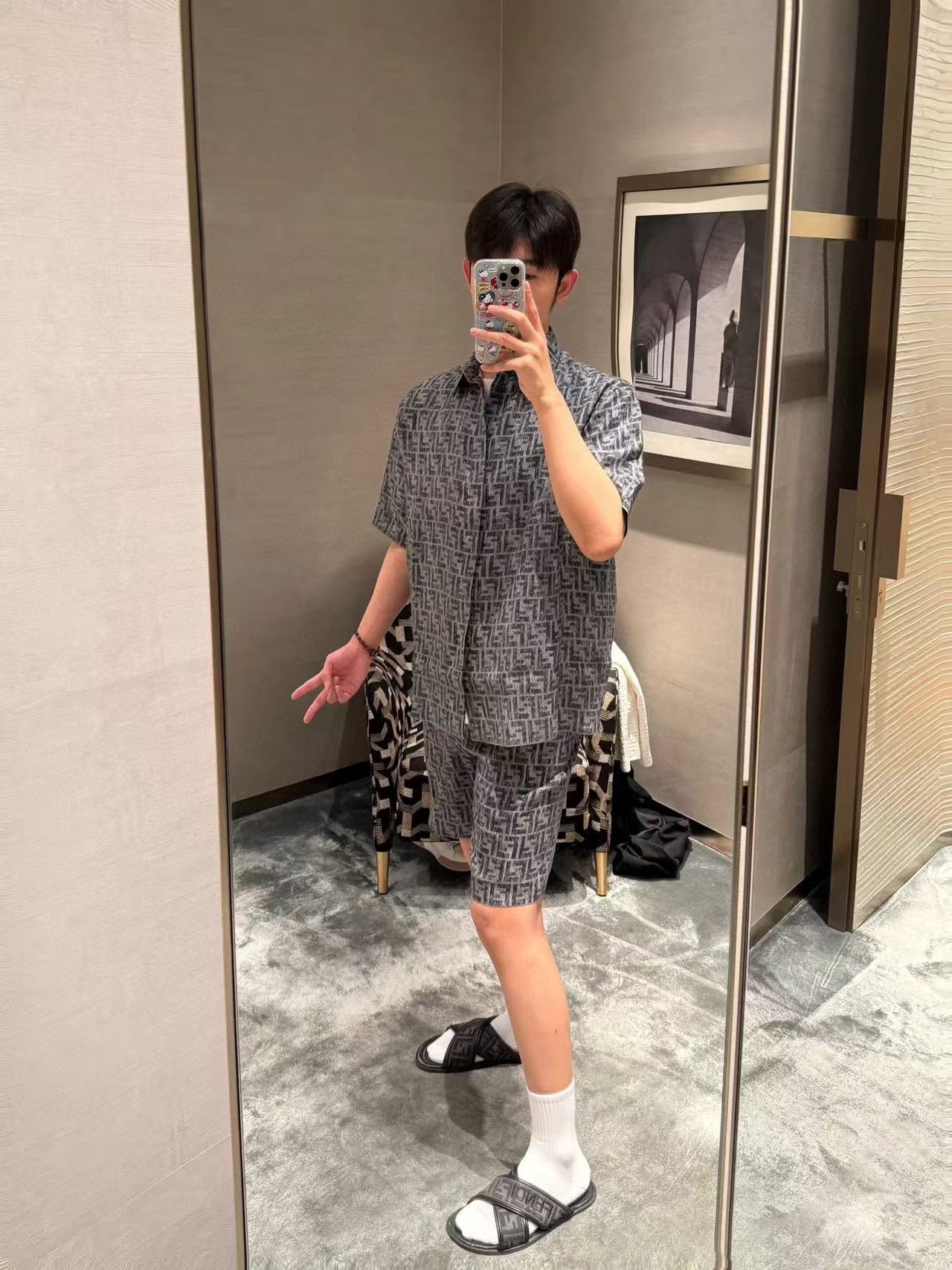 LuxluxHouse Best Quality Clothes Shirts&Polo Fendi