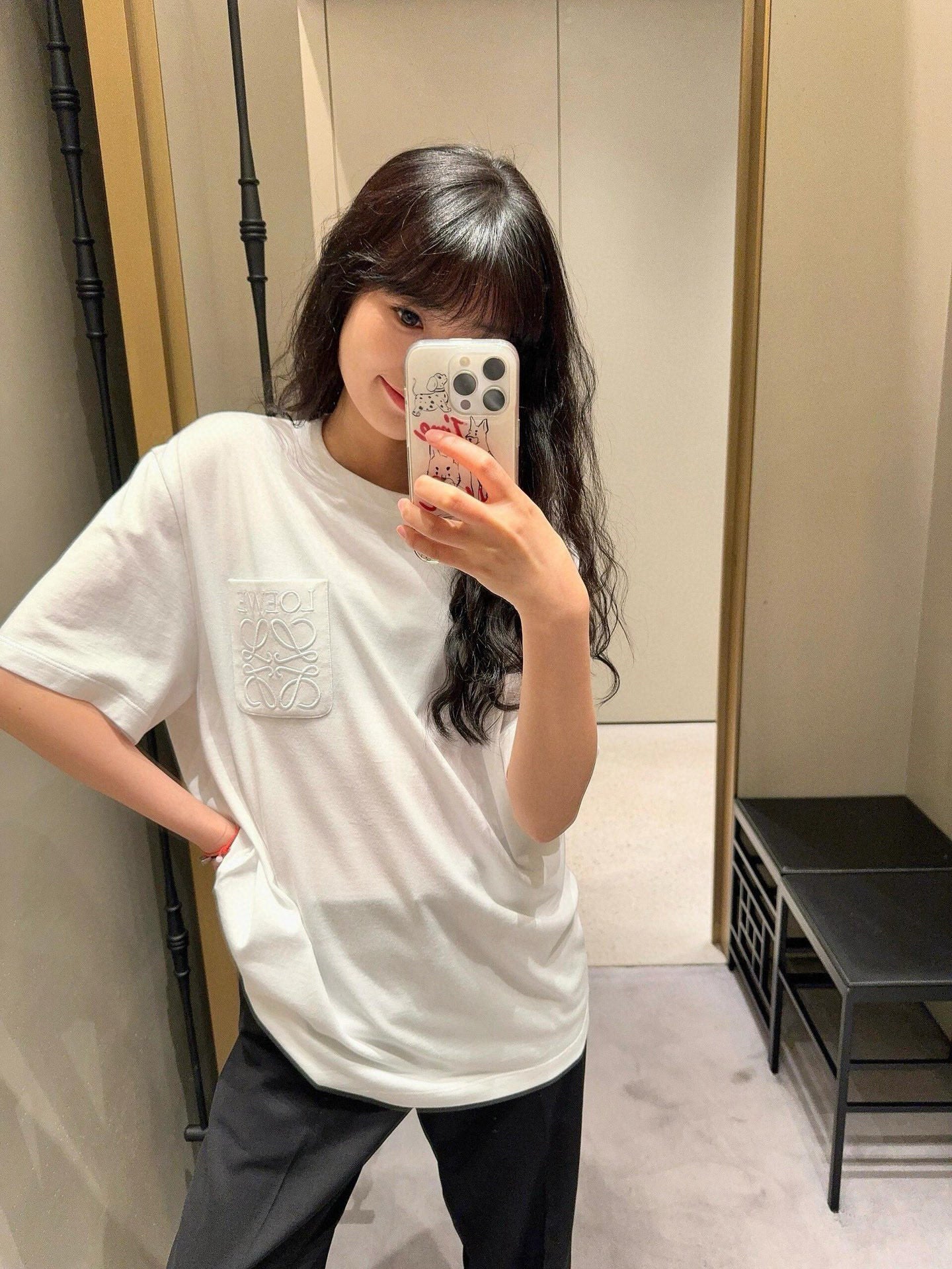 LuxluxHouse Best Quality Clothes T-shirt Loewe