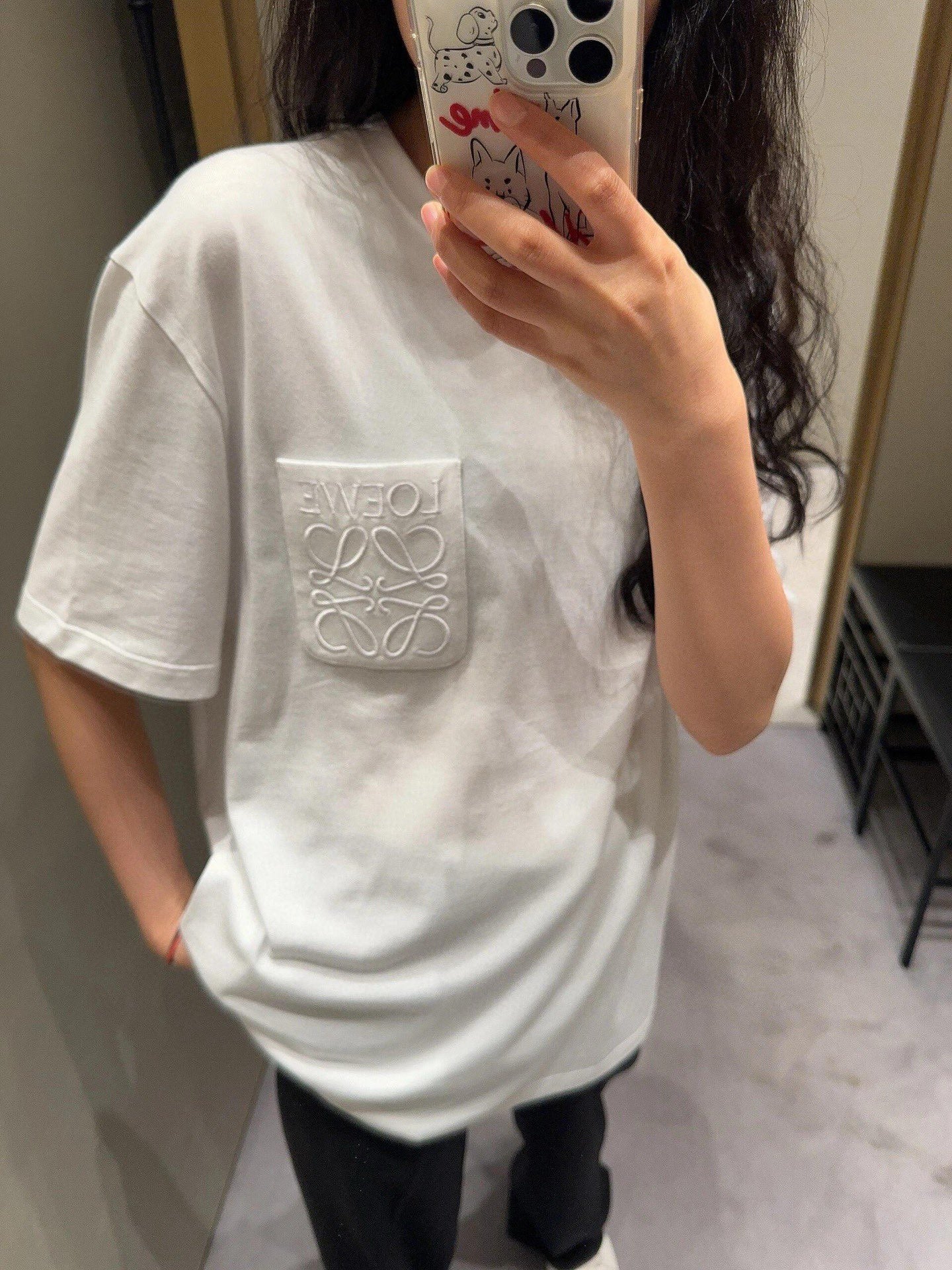 LuxluxHouse Best Quality Clothes T-shirt Loewe