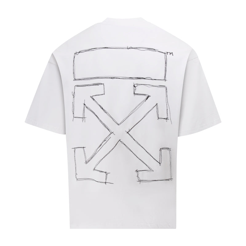 LuxluxHouse Best Quality Clothes Off White T-shirt