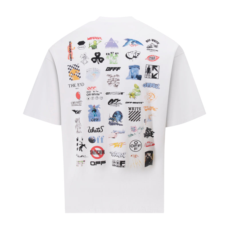 LuxluxHouse Best Quality Clothes Off White T-shirt