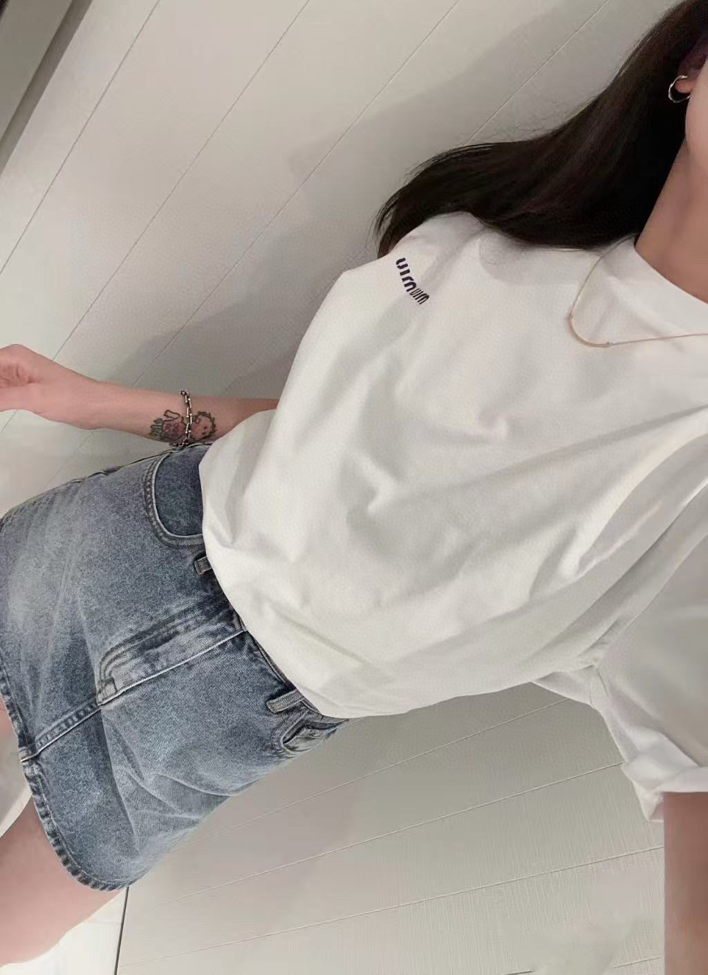 LuxluxHouse Best Quality Clothes Miu Miu T-shirt