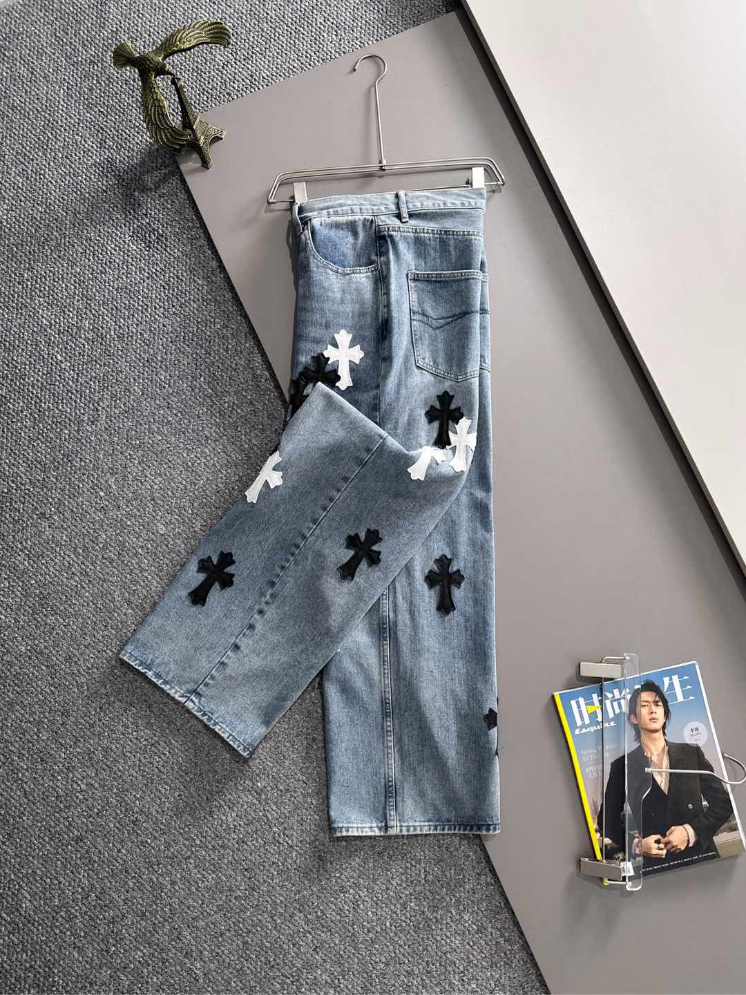 LuxluxHouse Best Quality Clothes Pants Chrome Hearts