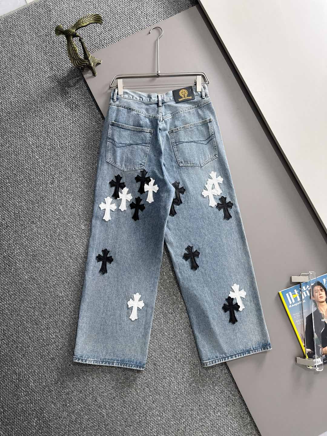 LuxluxHouse Best Quality Clothes Pants Chrome Hearts