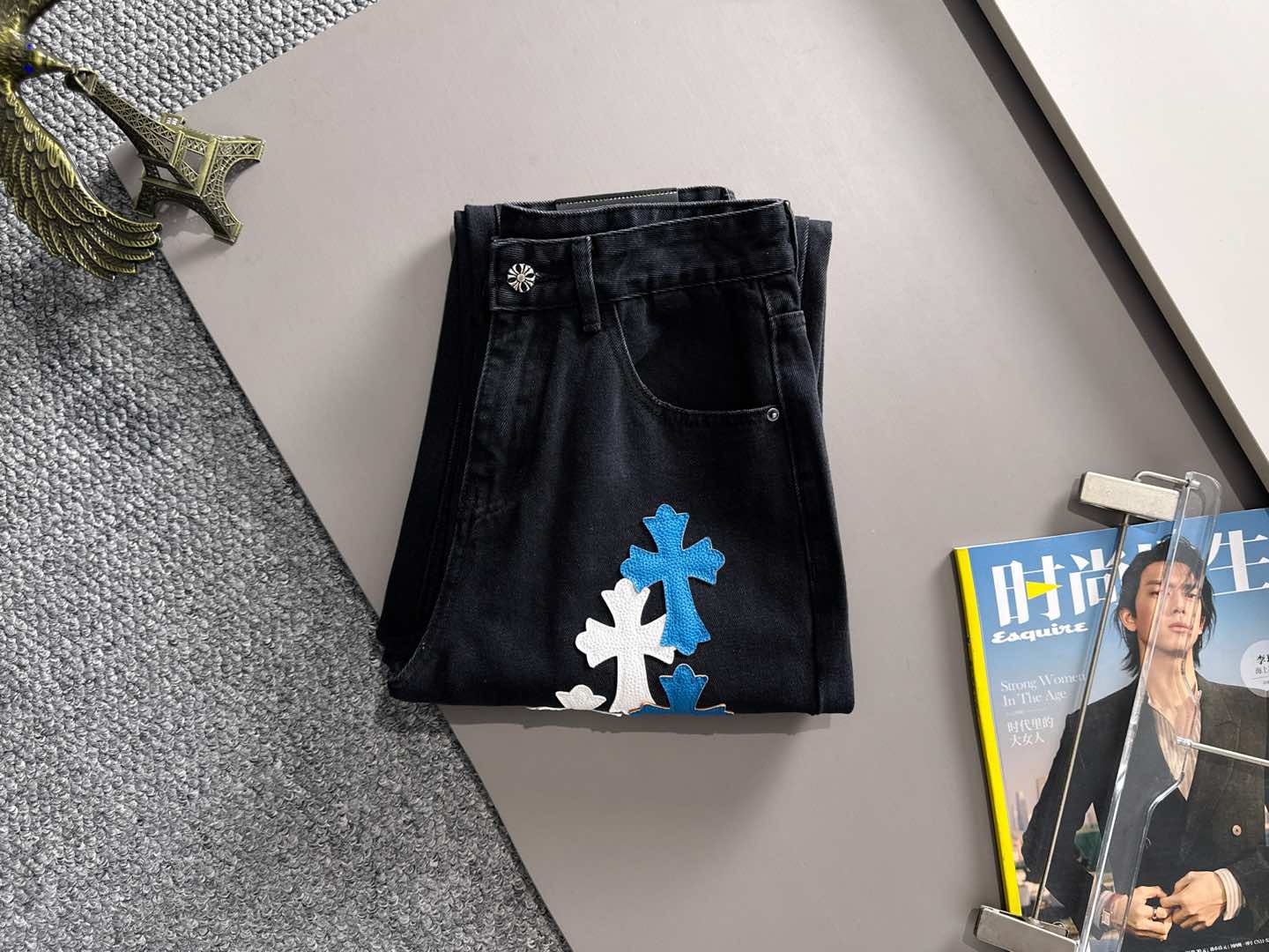 LuxluxHouse Best Quality Clothes Pants Chrome Hearts