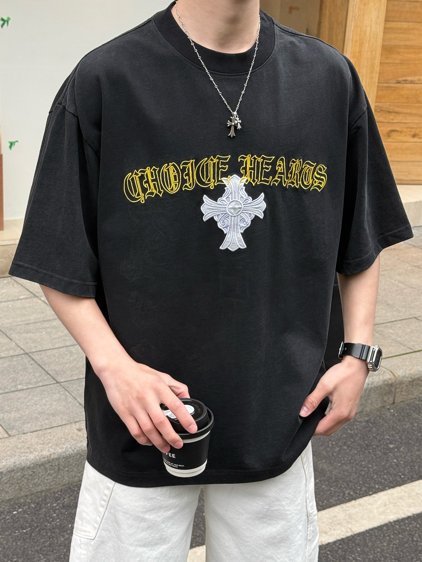 LuxluxHouse Best Quality Clothes Chrome Hearts T-shirt