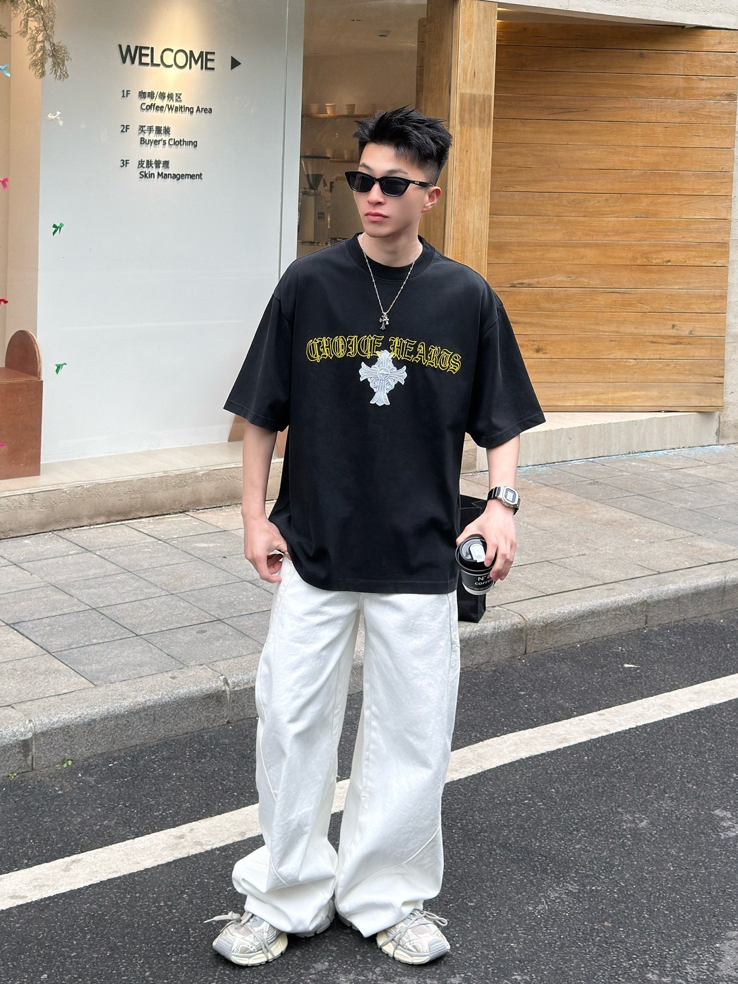 LuxluxHouse Best Quality Clothes Chrome Hearts T-shirt