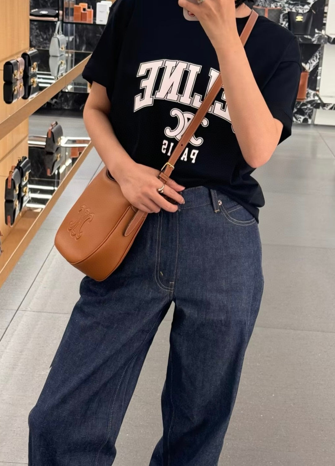 LuxluxHouse Best Quality Clothes T-shirt Celine