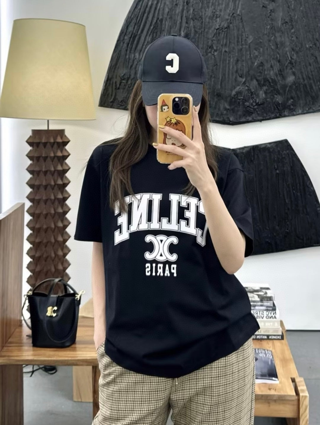 LuxluxHouse Best Quality Clothes T-shirt Celine