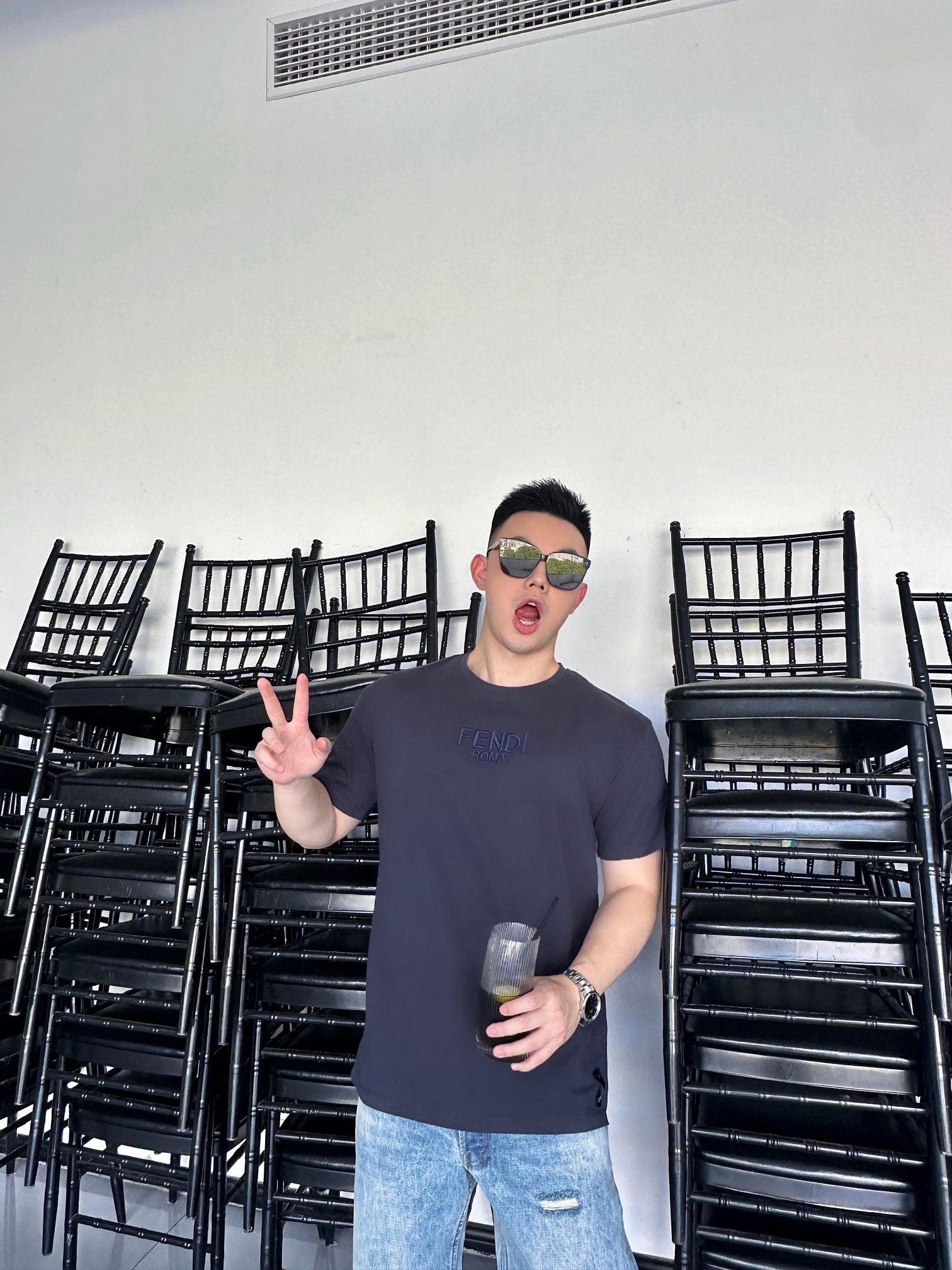 LuxluxHouse Best Quality Clothes Fendi T-shirt