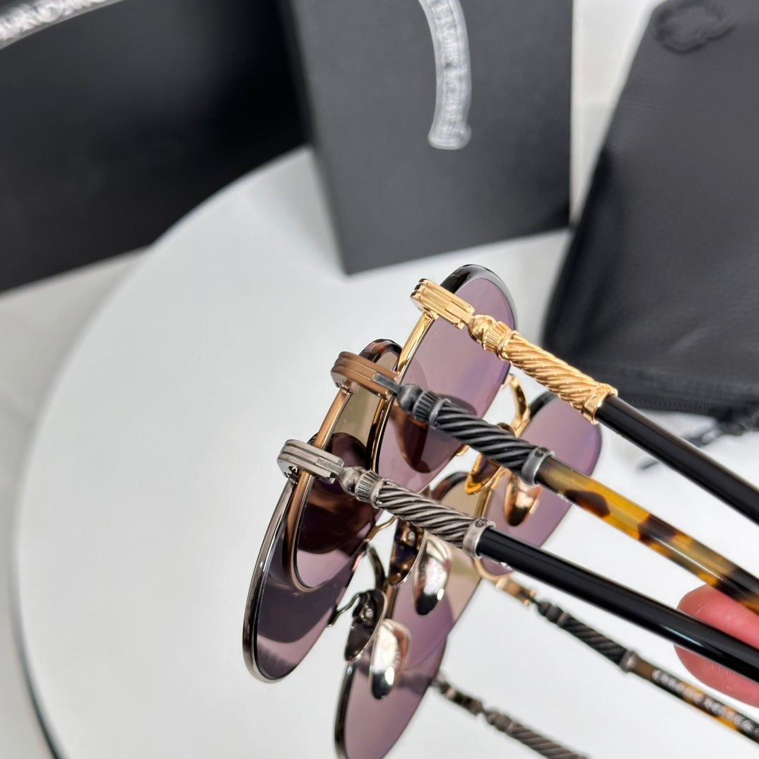 LuxluxHouse Best Quality Glasses Chrome Hearts