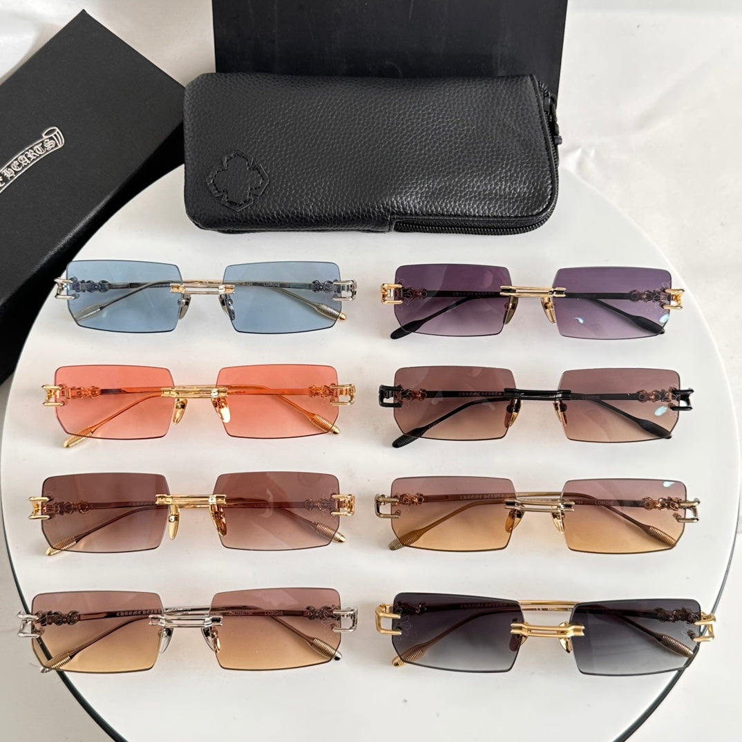LuxluxHouse Best Quality Glasses Chrome Hearts