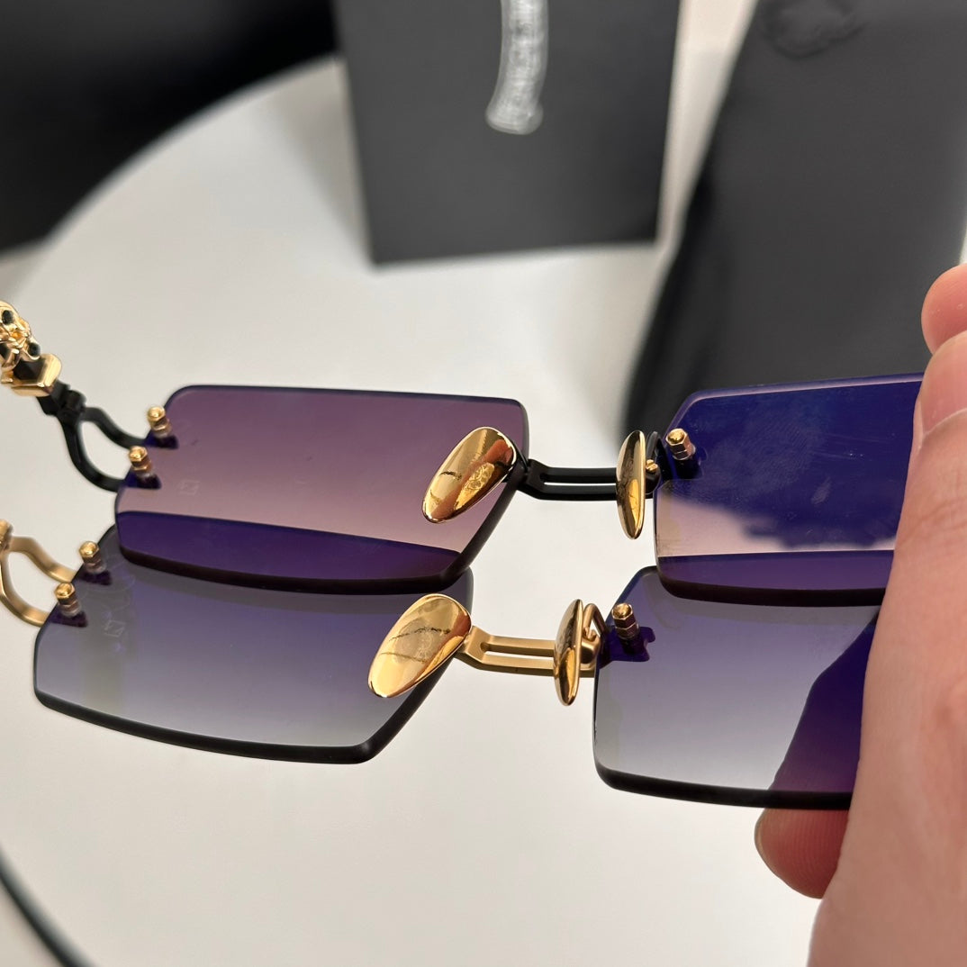 LuxluxHouse Best Quality Glasses Chrome Hearts