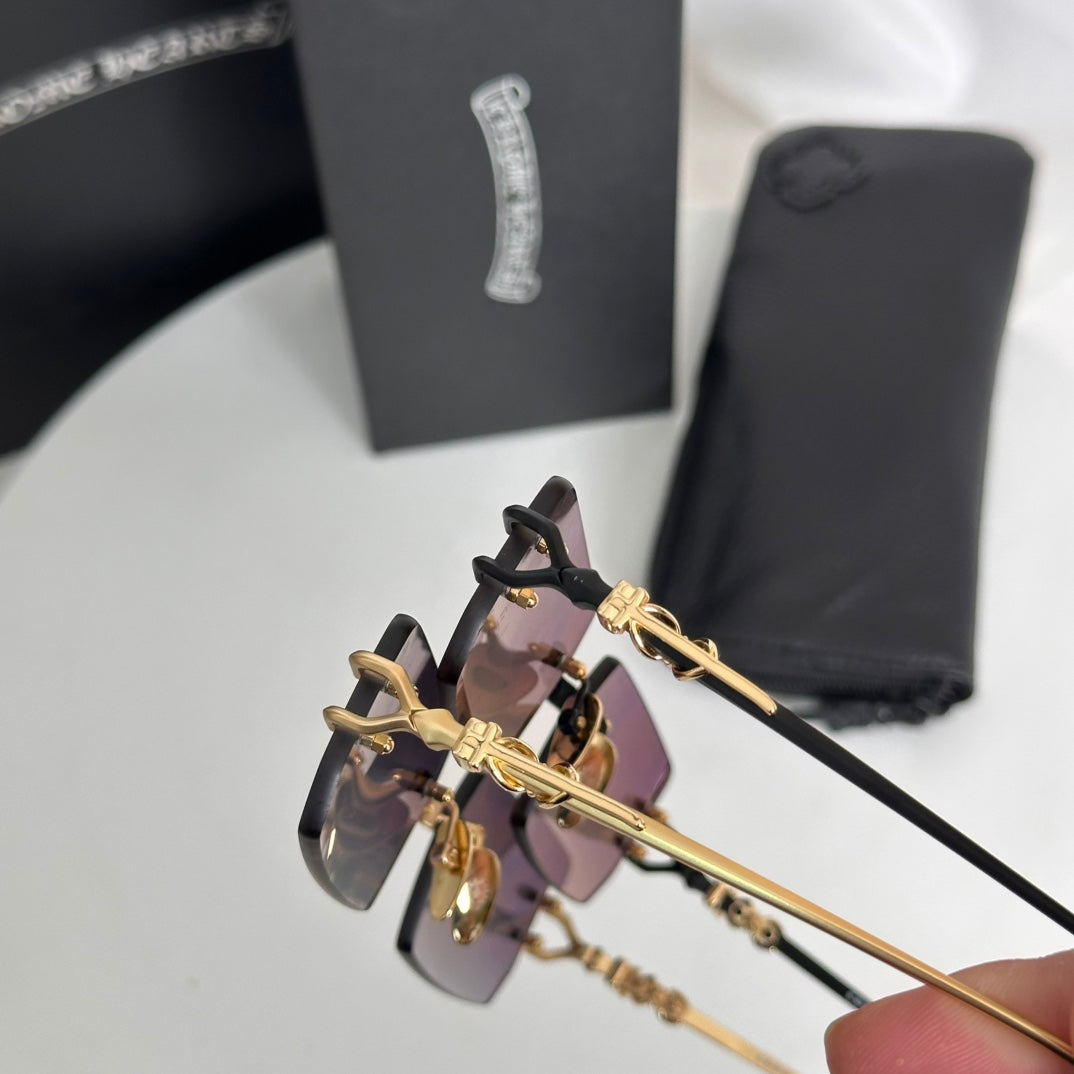 LuxluxHouse Best Quality Glasses Chrome Hearts