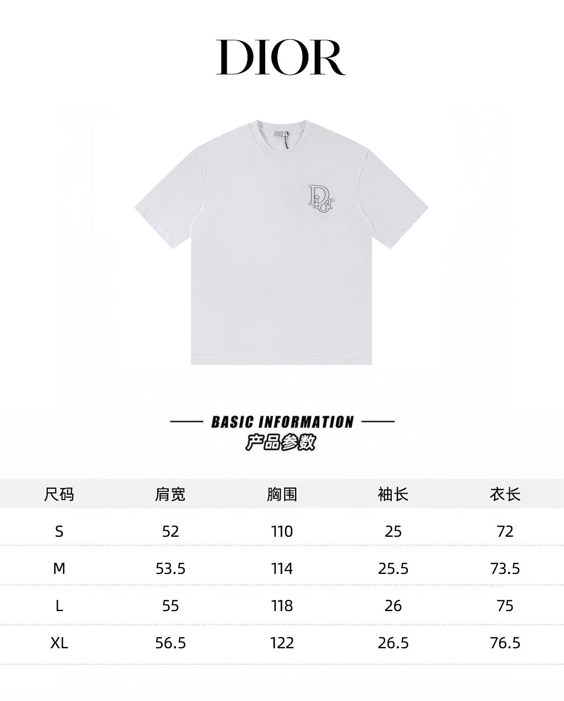 LuxluxHouse Best Quality Clothes T-shirt Dior