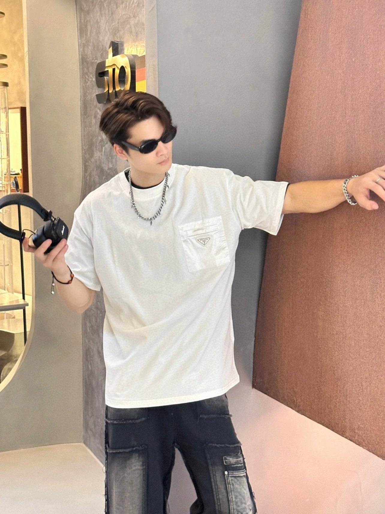 LuxluxHouse Best Quality Clothes T-shirt Prada