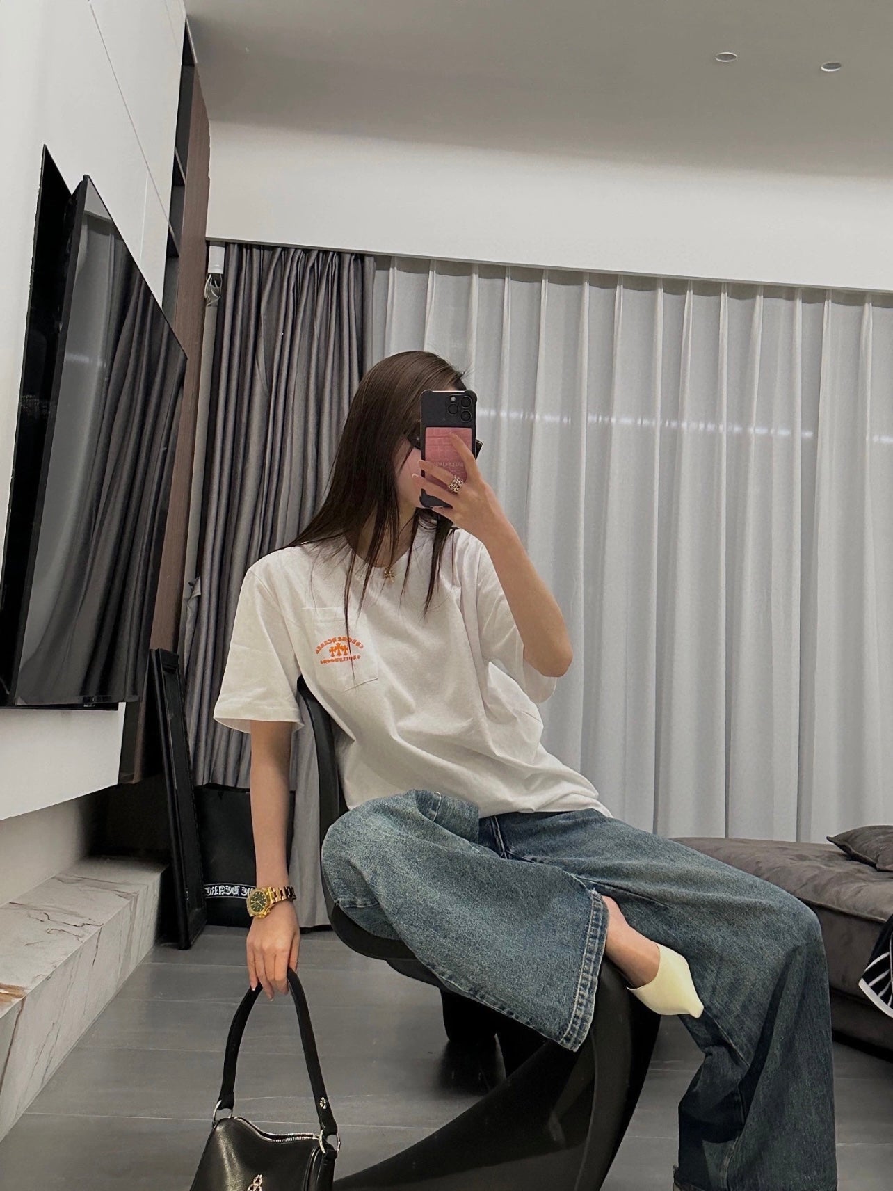 LuxluxHouse Best Quality Clothes Chrome Hearts T-shirt