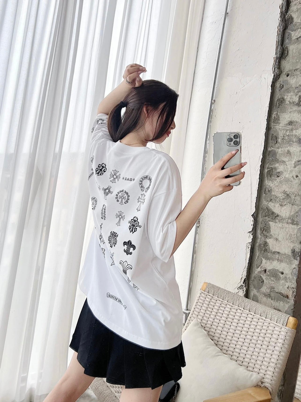 LuxluxHouse Best Quality Clothes Chrome Hearts T-shirt