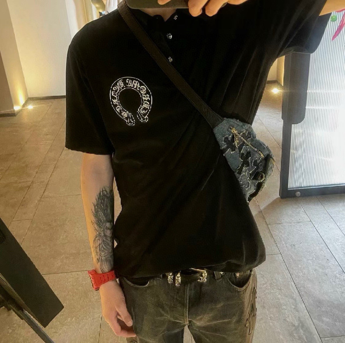 LuxluxHouse Best Quality Clothes Chrome Hearts T-shirt