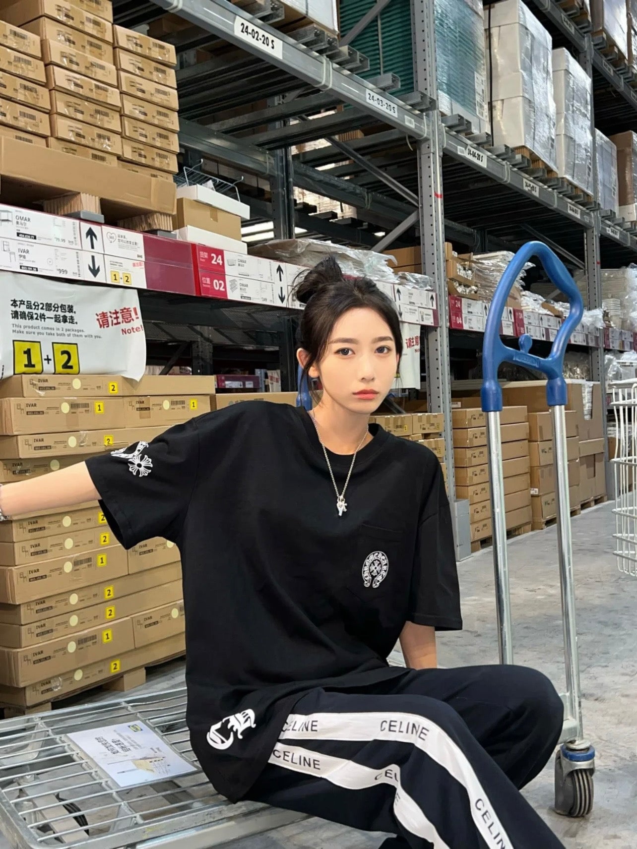 LuxluxHouse Best Quality Clothes Chrome Hearts T-shirt