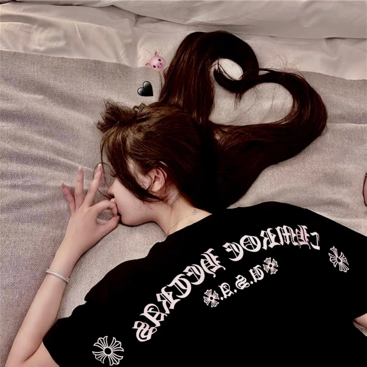 LuxluxHouse Best Quality Clothes Chrome Hearts T-shirt